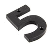 From The Anvil - Black Numeral 5 | Sku. 83705 | Trade Door Handles.