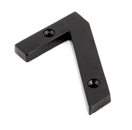 From The Anvil - Black Numeral 7 | Sku. 83707 | Trade Door Handles.