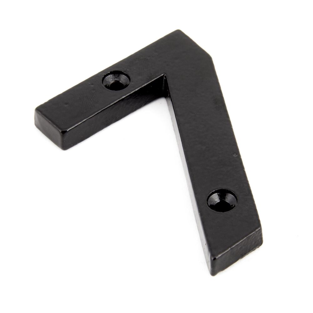 From The Anvil - Black Numeral 7 | Sku. 83707 | Trade Door Handles.