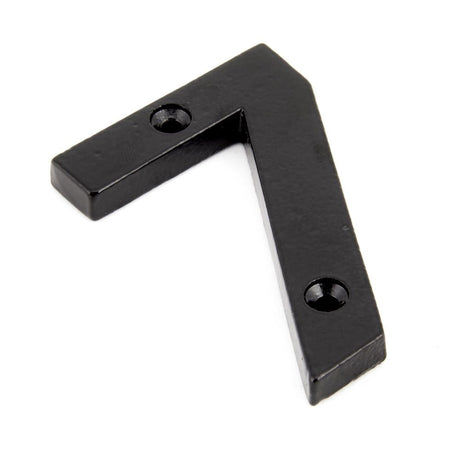 From The Anvil - Black Numeral 7 | Sku. 83707 | Trade Door Handles.