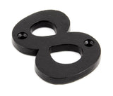 From The Anvil - Black Numeral 8 | Sku. 83708 | Trade Door Handles.