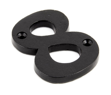 From The Anvil - Black Numeral 8 | Sku. 83708 | Trade Door Handles.