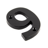 From The Anvil - Black Numeral 9 | Sku. 83709 | Trade Door Handles.