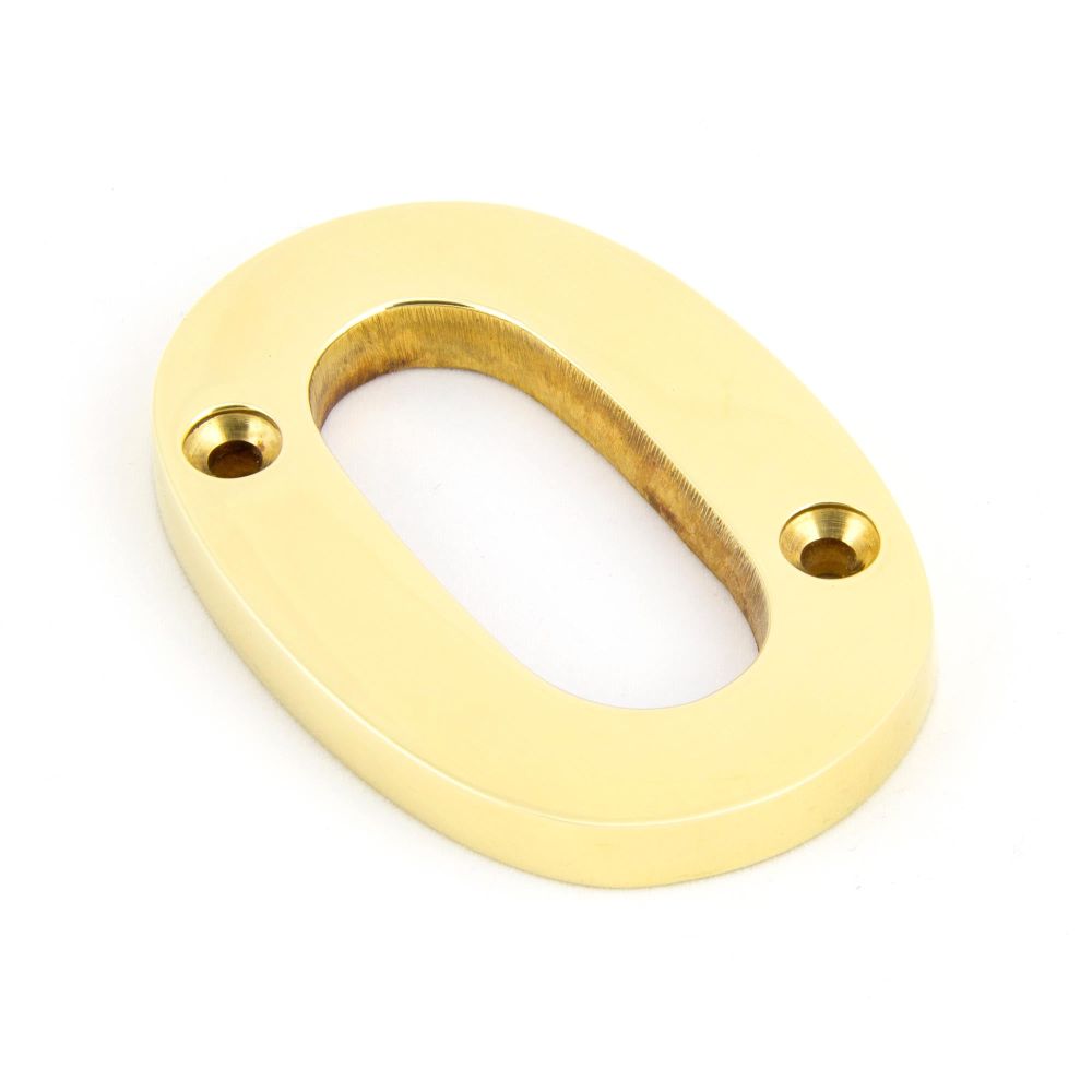 From The Anvil - Polished Brass Numeral 0 | Sku. 83710 | Trade Door Handles.