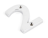 From The Anvil - Polished Chrome Numeral 2 | Sku. 83722 | Trade Door Handles.