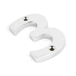 From The Anvil - Polished Chrome Numeral 3 | Sku. 83723 | Trade Door Handles.