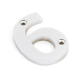 From The Anvil - Polished Chrome Numeral 6 | Sku. 83726 | Trade Door Handles.