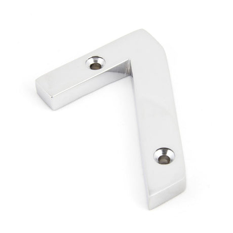 From The Anvil - Polished Chrome Numeral 7 | Sku. 83727 | Trade Door Handles.