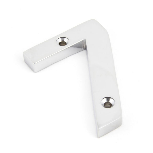 From The Anvil - Polished Chrome Numeral 7 | Sku. 83727 | Trade Door Handles.