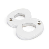 From The Anvil - Polished Chrome Numeral 8 | Sku. 83728 | Trade Door Handles.