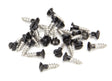 From The Anvil - Black SS 3.0 x 12 Csk R/Head Screws (25) | Sku. 83748 | Trade Door Handles.