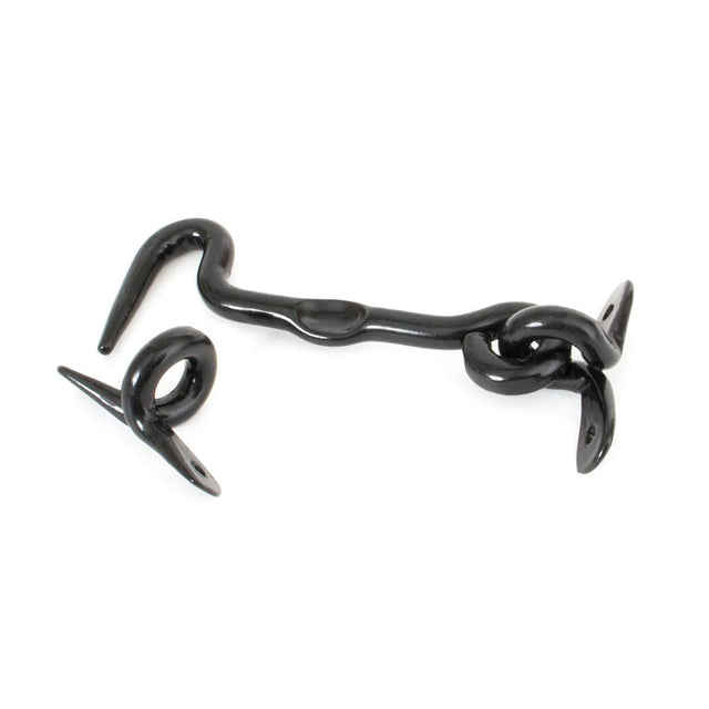 From The Anvil - Black 4" Forged Cabin Hook | Sku. 83770 | Trade Door Handles.