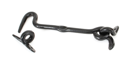 From The Anvil - Black 6" Forged Cabin Hook | Sku. 83771 | Trade Door Handles.