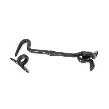 From The Anvil - Black 6" Forged Cabin Hook | Sku. 83771 | Trade Door Handles.