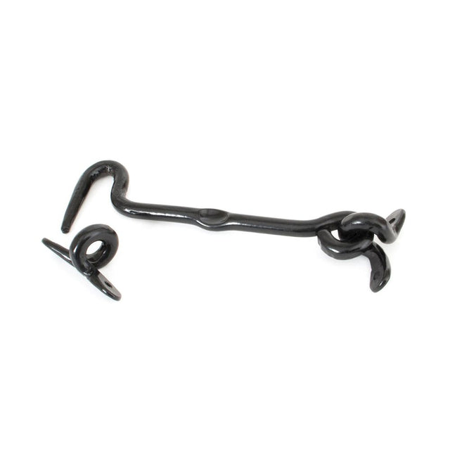 From The Anvil - Black 6" Forged Cabin Hook | Sku. 83771 | Trade Door Handles.
