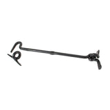 From The Anvil - Black 10" Forged Cabin Hook | Sku. 83772 | Trade Door Handles.