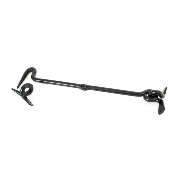 From The Anvil - Black 12" Forged Cabin Hook | Sku. 83773 | Trade Door Handles.
