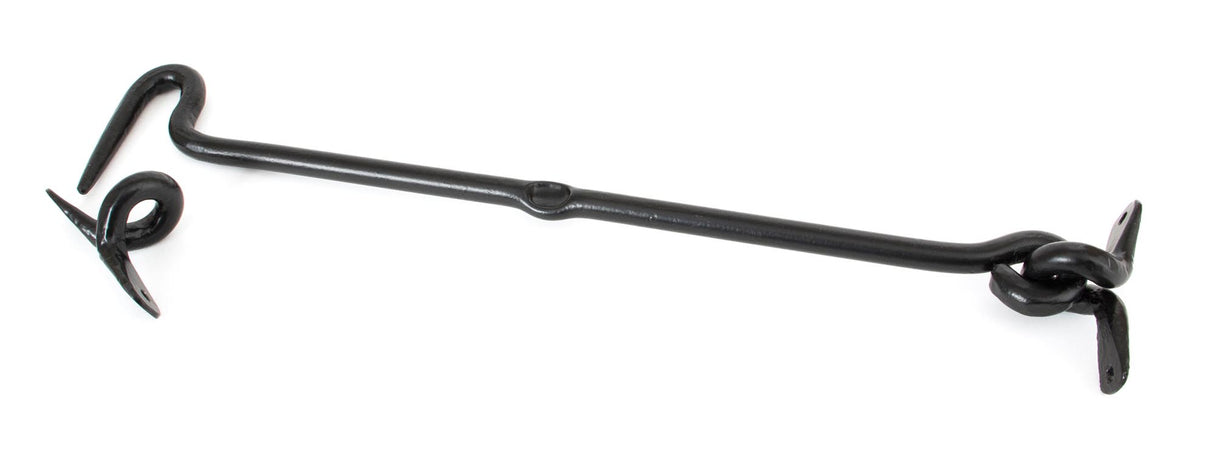 From The Anvil - Black 14" Forged Cabin Hook | Sku. 83774 | Trade Door Handles.