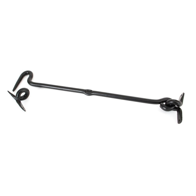 From The Anvil - Black 14" Forged Cabin Hook | Sku. 83774 | Trade Door Handles.
