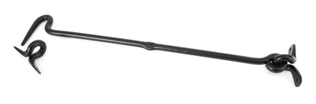 From The Anvil - Black 16" Forged Cabin Hook | Sku. 83775 | Trade Door Handles.