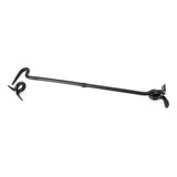 From The Anvil - Black 16" Forged Cabin Hook | Sku. 83775 | Trade Door Handles.