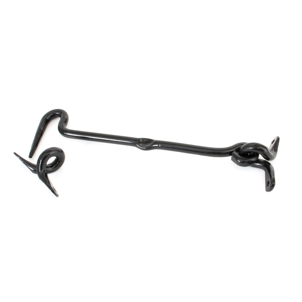 From The Anvil - Black 8" Forged Cabin Hook | Sku. 83777 | Trade Door Handles.