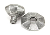 From The Anvil - Pewter Octagonal Centre Door Knob | Sku. 83778 | Trade Door Handles.