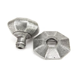 From The Anvil - Pewter Octagonal Centre Door Knob | Sku. 83778 | Trade Door Handles.