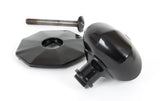 From The Anvil - Black Octagonal Centre Door Knob | Sku. 83779 | Trade Door Handles.