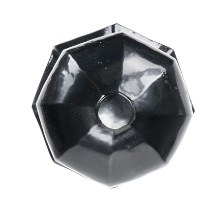 From The Anvil - Black Octagonal Centre Door Knob | Sku. 83779 | Trade Door Handles.