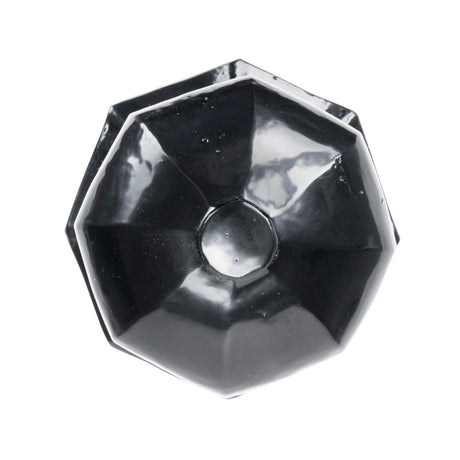 From The Anvil - Black Octagonal Centre Door Knob | Sku. 83779 | Trade Door Handles.