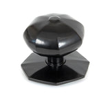 From The Anvil - Black Octagonal Centre Door Knob | Sku. 83779 | Trade Door Handles.