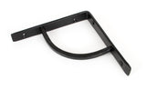 From The Anvil - Black 6'' x 6'' Plain Shelf Bracket | Sku. 83780 | Trade Door Handles.