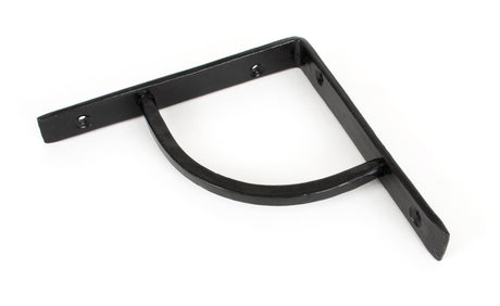 From The Anvil - Black 6'' x 6'' Plain Shelf Bracket | Sku. 83780 | Trade Door Handles.