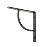 From The Anvil - Black 6'' x 6'' Plain Shelf Bracket | Sku. 83780 | Trade Door Handles.