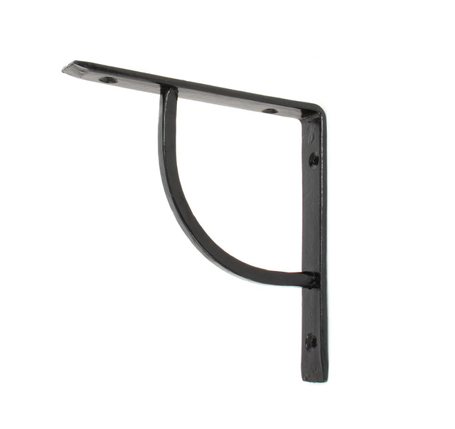 From The Anvil - Black 6'' x 6'' Plain Shelf Bracket | Sku. 83780 | Trade Door Handles.