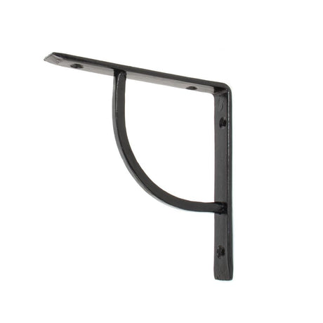 From The Anvil - Black 6'' x 6'' Plain Shelf Bracket | Sku. 83780 | Trade Door Handles.