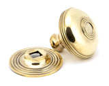 From The Anvil - Aged Brass Prestbury Centre Door Knob | Sku. 83782 | Trade Door Handles.