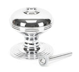 From The Anvil - Polished Chrome Prestbury Centre Door Knob | Sku. 83783 | Trade Door Handles.