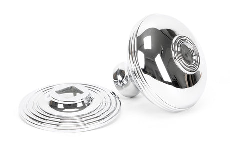 From The Anvil - Polished Chrome Prestbury Centre Door Knob | Sku. 83783 | Trade Door Handles.