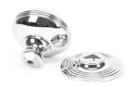 From The Anvil - Polished Chrome Prestbury Centre Door Knob | Sku. 83783 | Trade Door Handles.