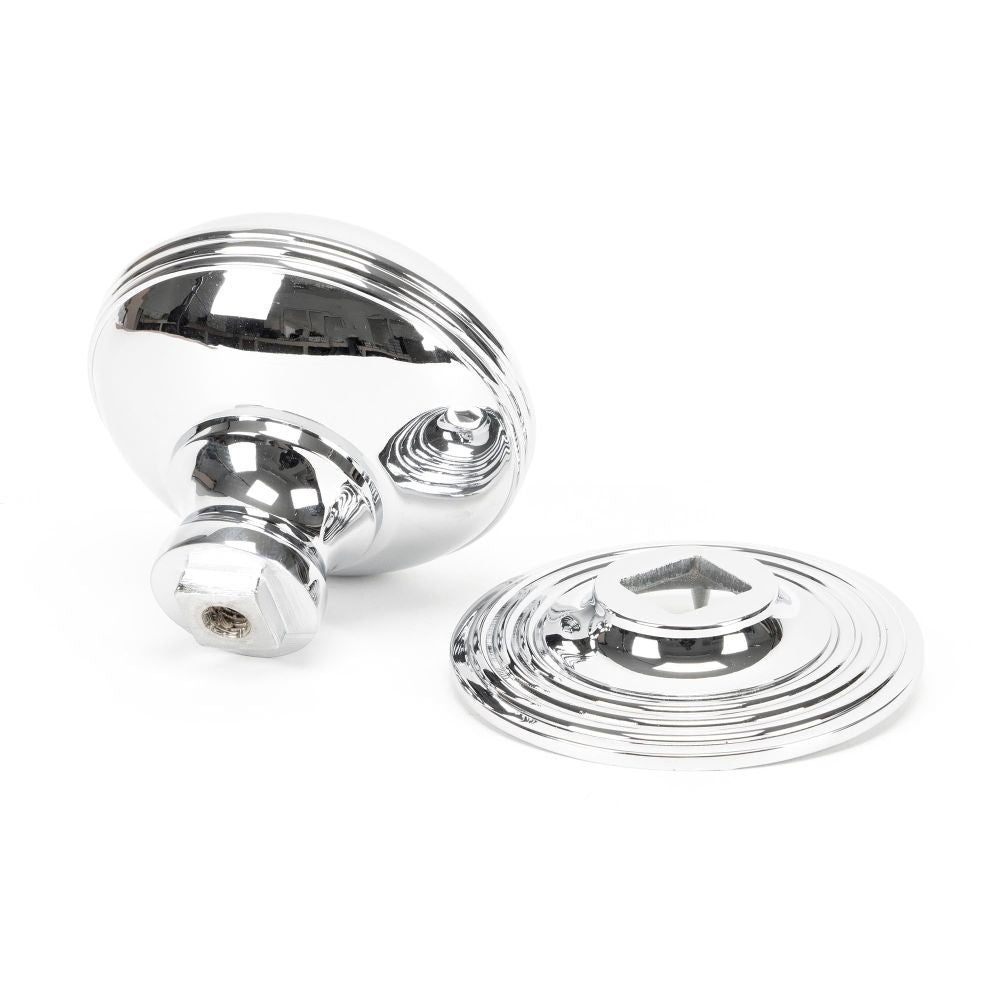 From The Anvil - Polished Chrome Prestbury Centre Door Knob | Sku. 83783 | Trade Door Handles.
