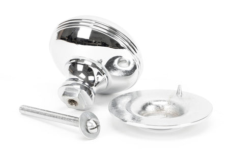 From The Anvil - Polished Chrome Prestbury Centre Door Knob | Sku. 83783 | Trade Door Handles.