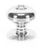 From The Anvil - Polished Chrome Prestbury Centre Door Knob | Sku. 83783 | Trade Door Handles.