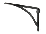 From The Anvil - Black 10'' x 7'' Curved Shelf Bracket | Sku. 83784 | Trade Door Handles.