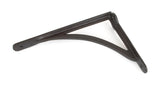 From The Anvil - Beeswax 10'' x 7'' Curved Shelf Bracket | Sku. 83785 | Trade Door Handles.