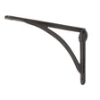 From The Anvil - Beeswax 10'' x 7'' Curved Shelf Bracket | Sku. 83785 | Trade Door Handles.