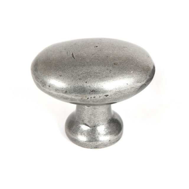 From The Anvil - Pewter Oval Cabinet Knob | Sku. 83787 | Trade Door Handles.