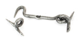 From The Anvil - Pewter 4" Forged Cabin Hook | Sku. 83792 | Trade Door Handles.
