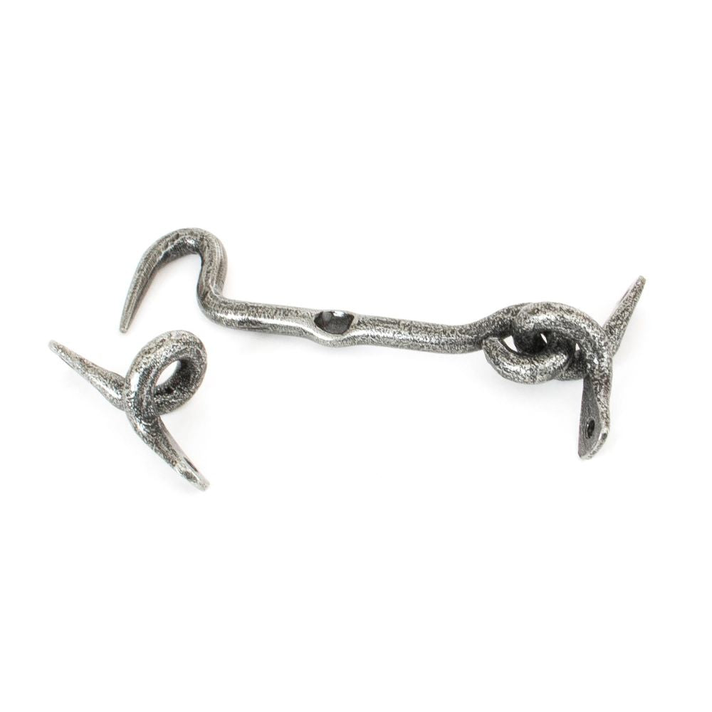 From The Anvil - Pewter 4" Forged Cabin Hook | Sku. 83792 | Trade Door Handles.